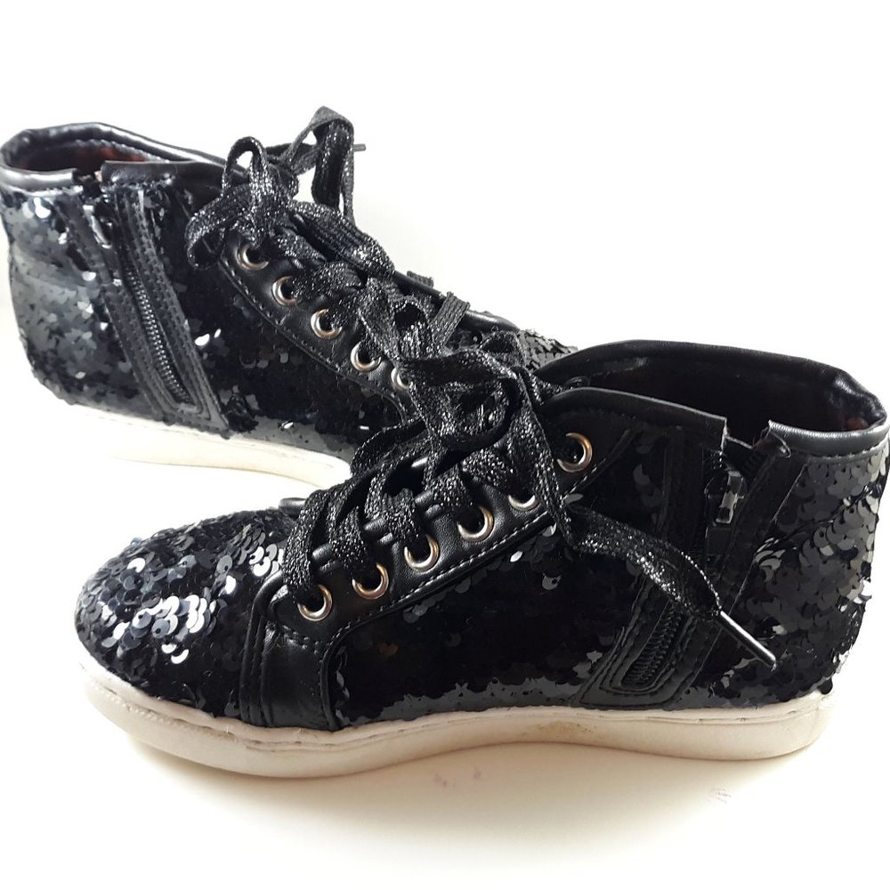Steve Madden Girls JSmiley High Top Sneakers